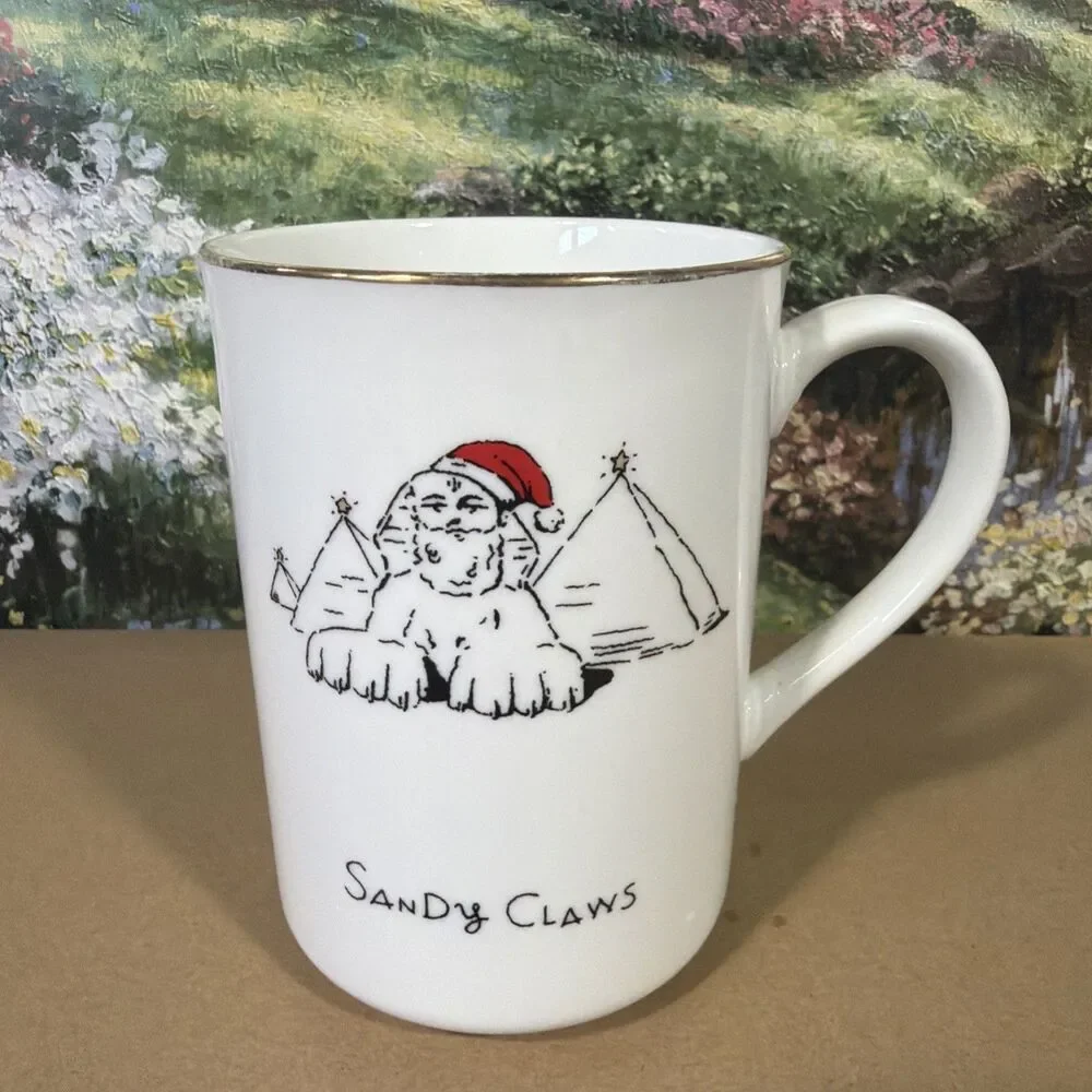 Merry Masterpieces 1st Edition Sandy Claws Coffee Mug